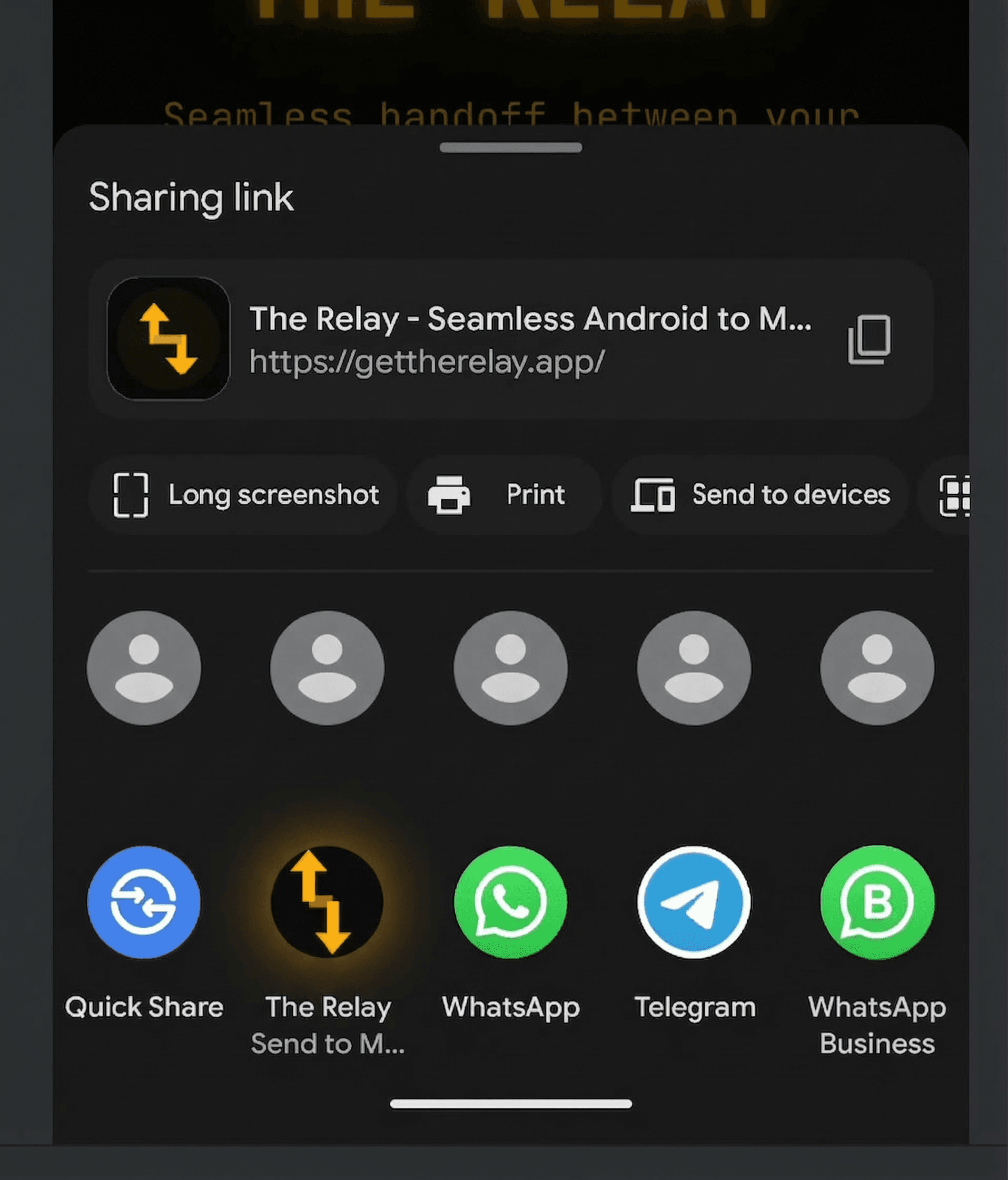 URL Handoff